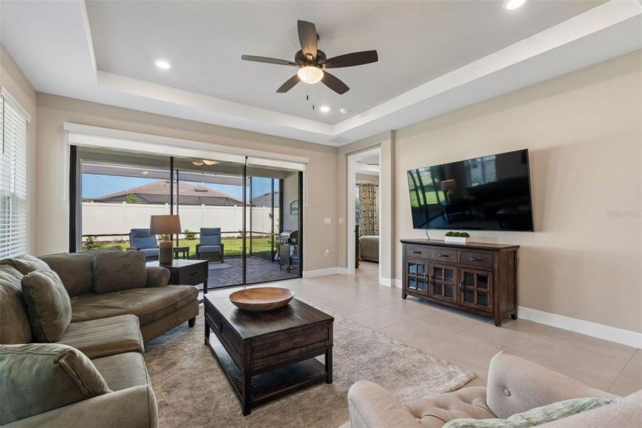 Furnished interior view inside a new home in , Wesley Chapel (Image 9).
