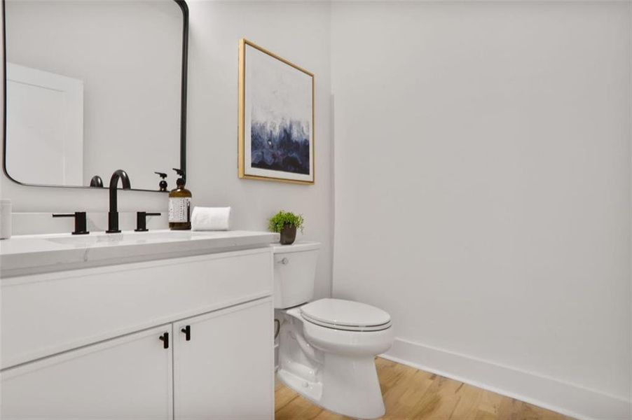 Furnished interior view inside a new home in , Atlanta (Image 16).