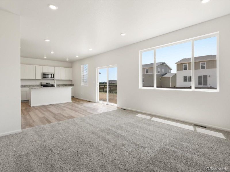 Spacious, unfurnished interior of a new home in Revere at Johnstown, Johnstown (Image 22).