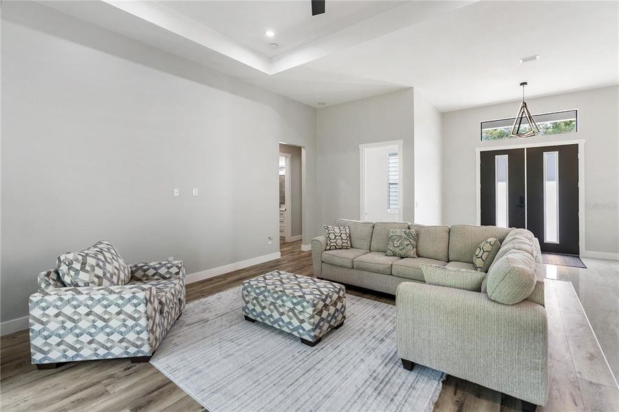 Furnished interior view inside a new home in , Port Charlotte (Image 15). Furnished interior view inside a new home in , Port Charlotte (Image 15).