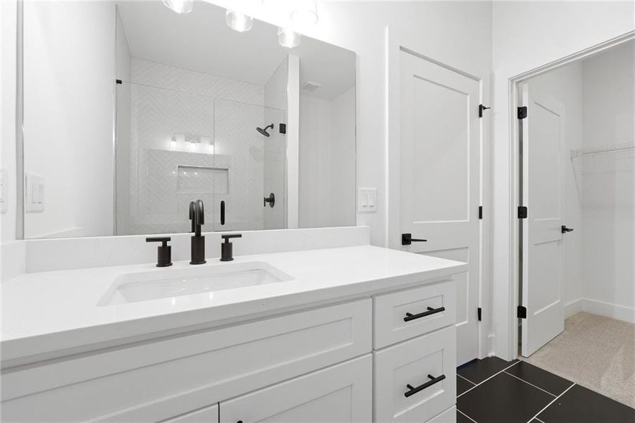 Furnished interior view inside a new home in , Cumming (Image 12).