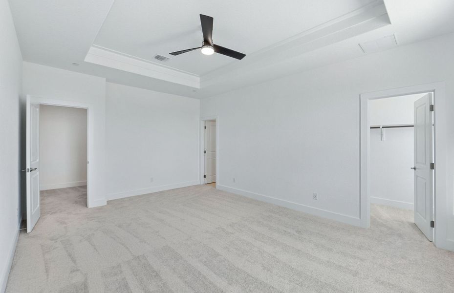 Spacious, unfurnished interior of a new home in Northpoint at Old Settlers, Round Rock (Image 27).