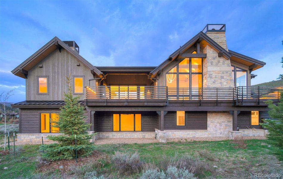 Front exterior of a new home in , Breckenridge, CO, highlighting curb appeal (Image 1).
