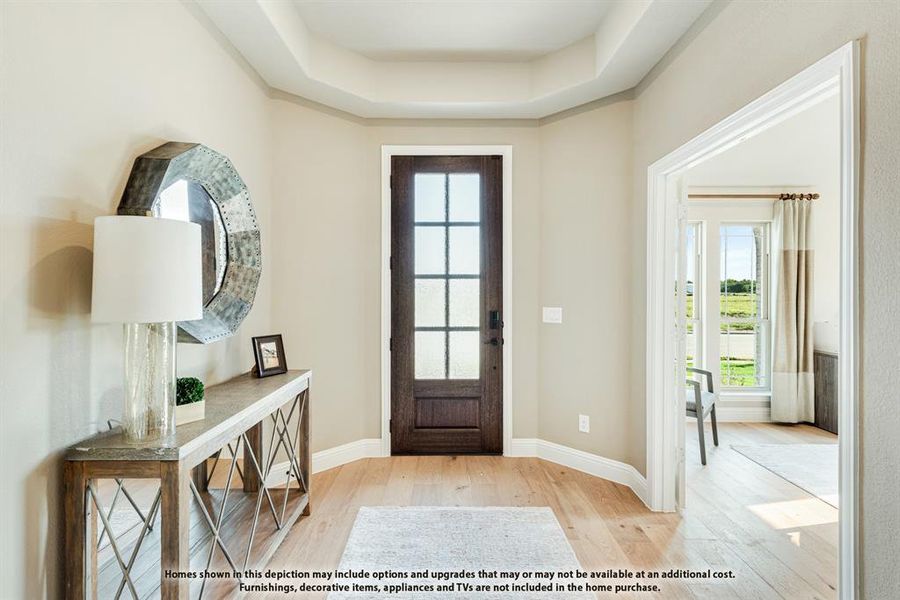 Furnished interior view inside a new home in West Crossing, Anna (Image 3). Furnished interior view inside a new home in West Crossing, Anna (Image 3).
