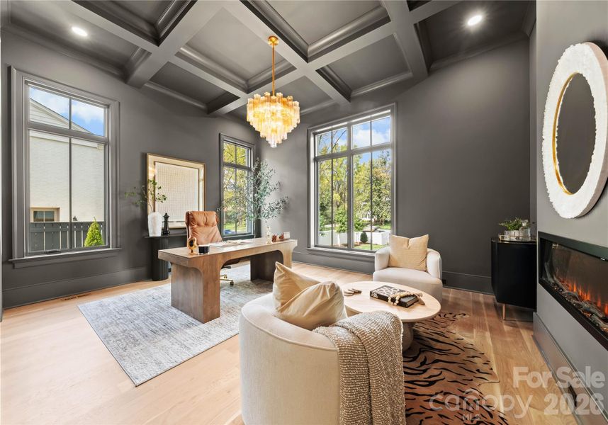 Study/bed with fireplace Study/bed with fireplace