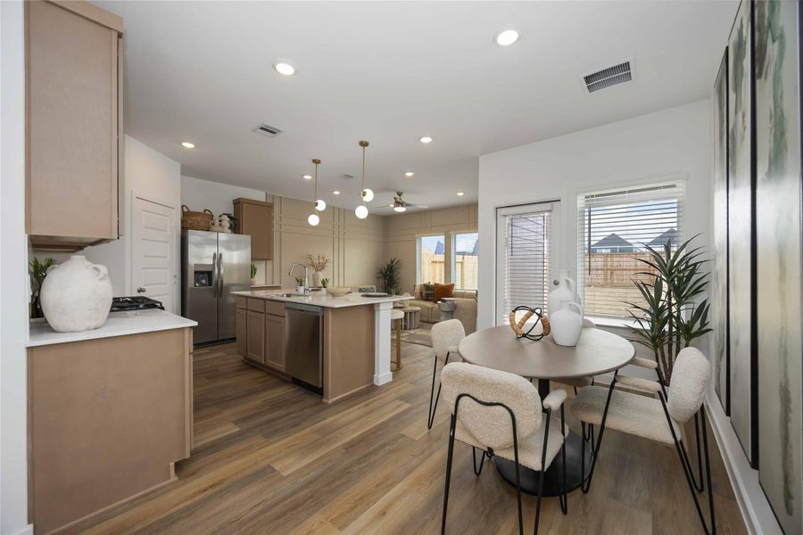 Furnished interior view inside a new home in Pinehaven, Houston (Image 7).