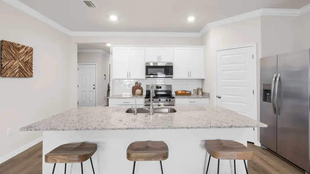 Furnished interior view inside a new home in Abilene Acres, Tallahassee (Image 6).