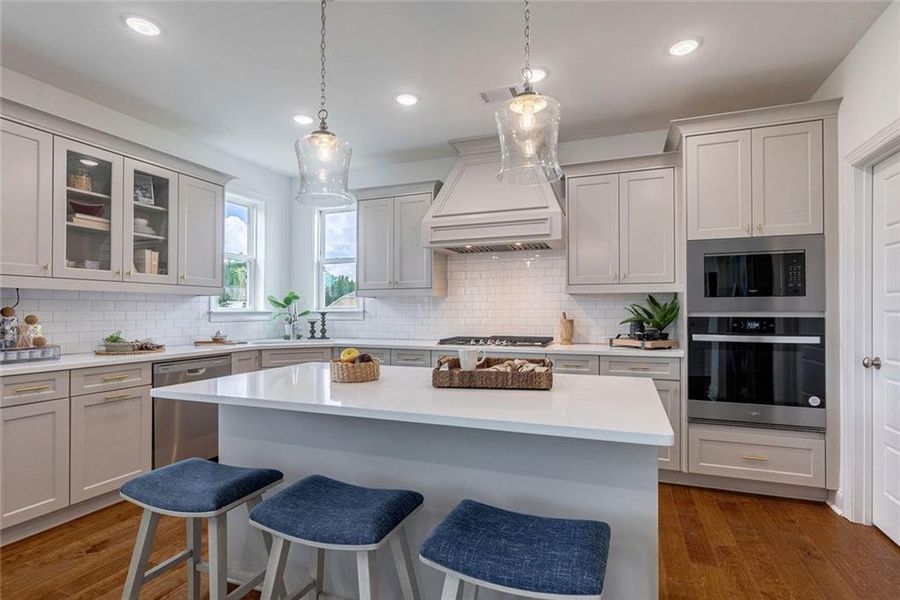 Furnished interior view inside a new home in , Watkinsville (Image 60).