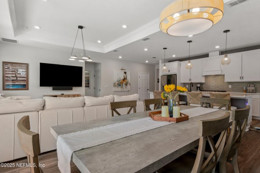 Furnished interior view inside a new home in , Yulee (Image 11). Furnished interior view inside a new home in , Yulee (Image 11).