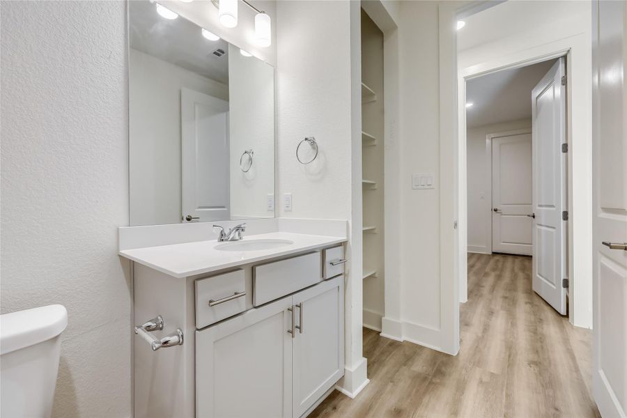 Furnished interior view inside a new home in , Lago Vista (Image 15).