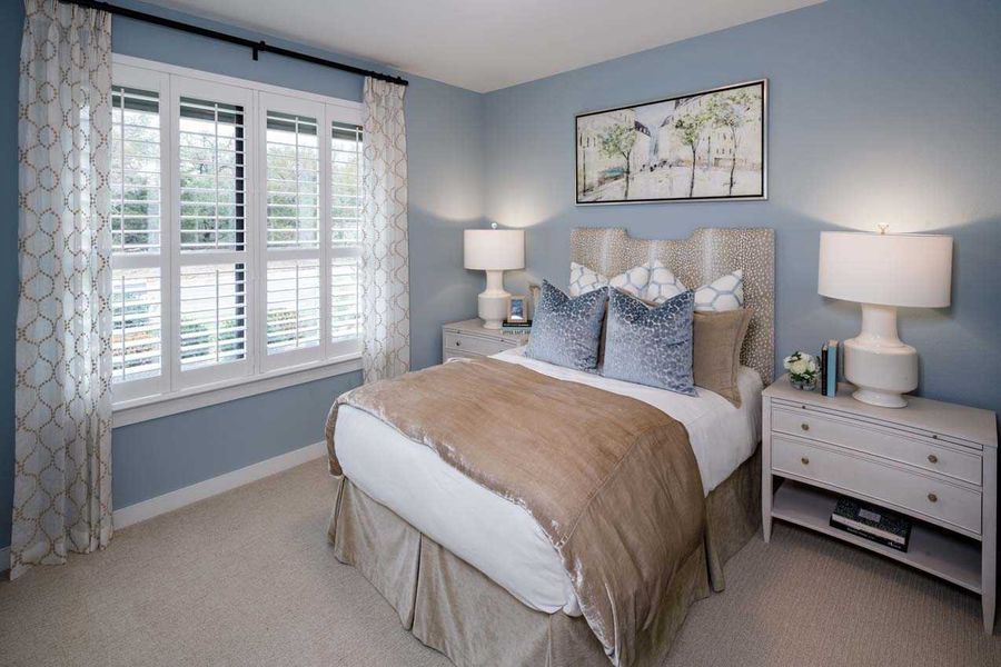 Representative Secondary Bedroom - some options shown