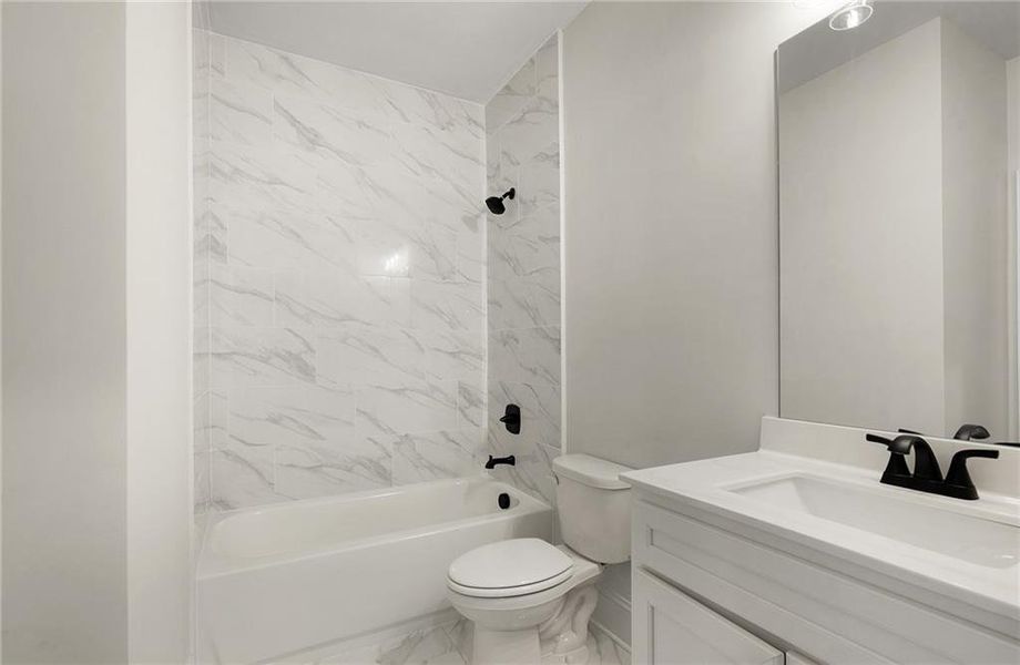 Furnished interior view inside a new home in The Landing at Miller’s Ferry, Adairsville (Image 7). Furnished interior view inside a new home in The Landing at Miller’s Ferry, Adairsville (Image 7).