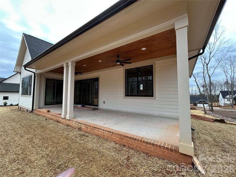 Exterior details and patio area of a home in , Lincolnton (Image 26).