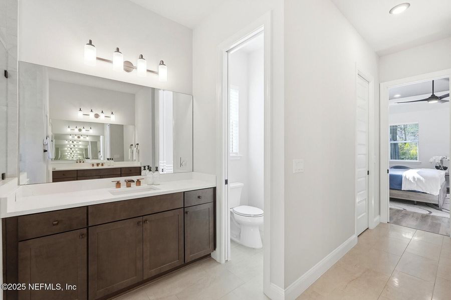 Furnished interior view inside a new home in , Palm Coast (Image 9).