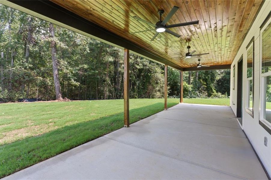 Exterior details and patio area of a home in , Powder Springs (Image 27). Exterior details and patio area of a home in , Powder Springs (Image 27).