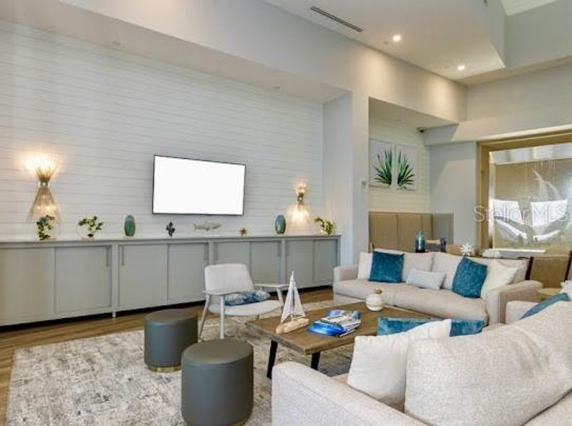 Furnished interior view inside a new home in Del Webb BayView, Parrish (Image 7).