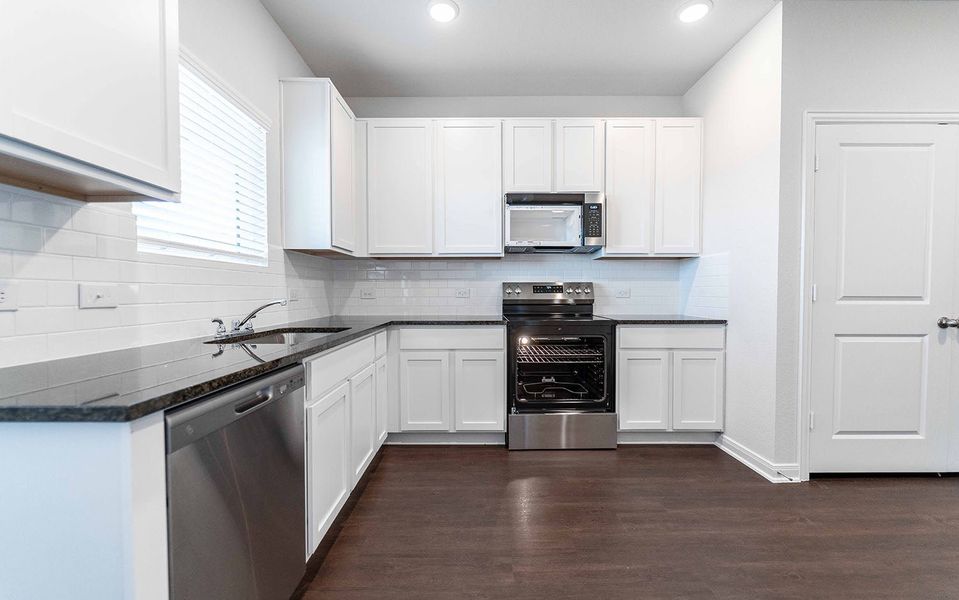 Furnished interior view inside a new home in Notting Hill, Converse (Image 3). Furnished interior view inside a new home in Notting Hill, Converse (Image 3).