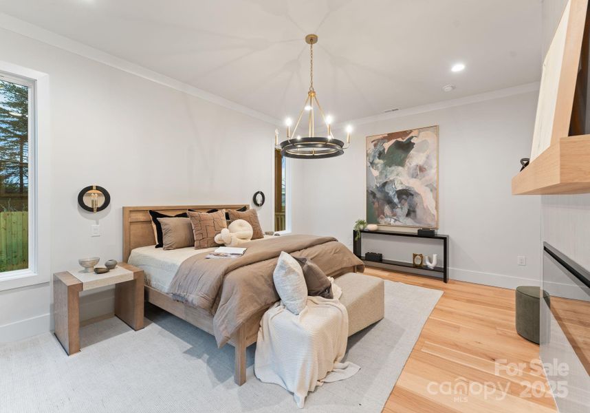 Furnished interior view inside a new home in , Charlotte (Image 15). Furnished interior view inside a new home in , Charlotte (Image 15).