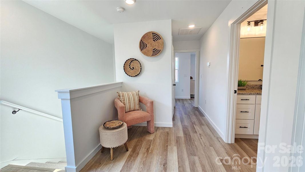 Furnished interior view inside a new home in , Hickory (Image 5).