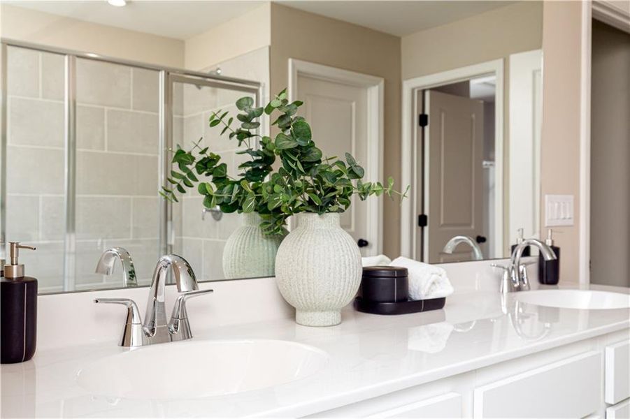 Close-up of interior finishes inside a home in Rhodes Glen, Lawrenceville (Image 22).