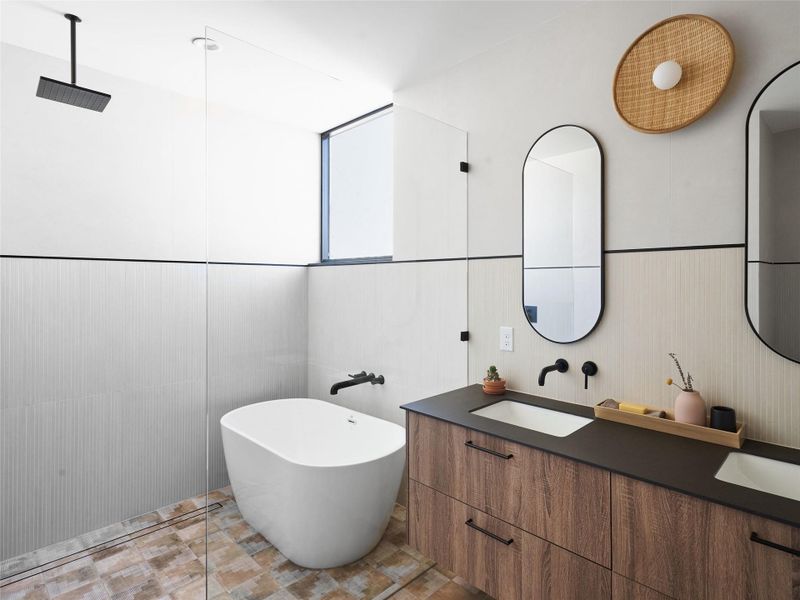 Furnished interior view inside a new home in , Austin (Image 8).