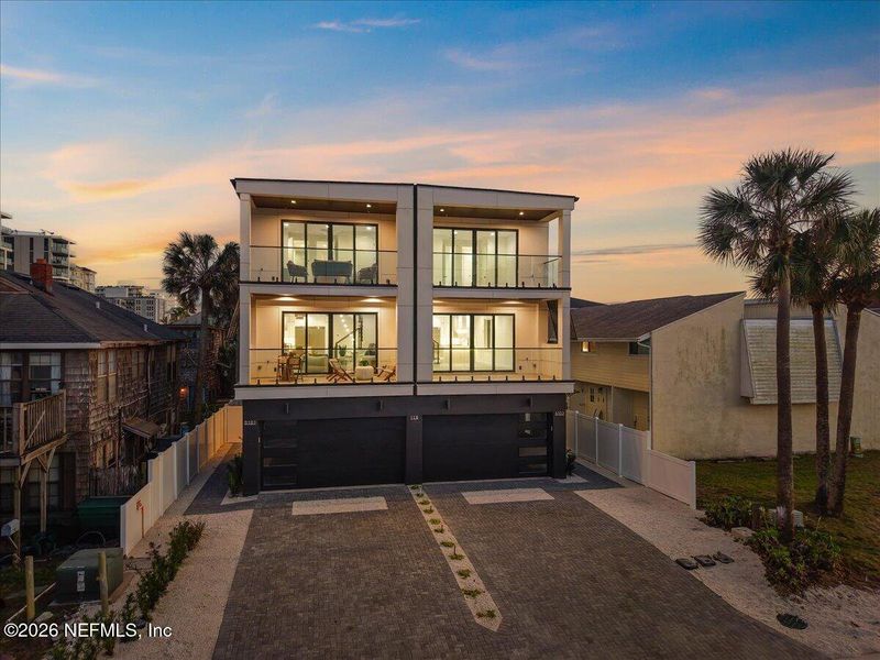 Exterior details and patio area of a home in , Jacksonville Beach (Image 3).