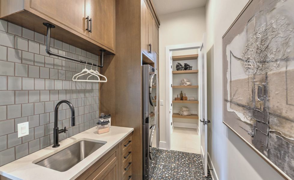 Furnished interior view inside a new home in EverRange, Jacksonville (Image 47).