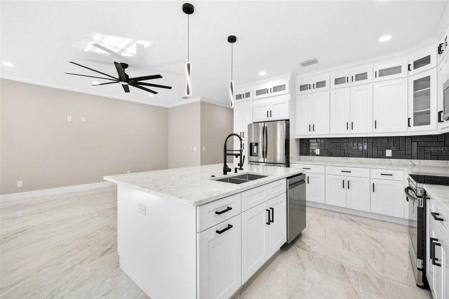 Furnished interior view inside a new home in , Masaryktown (Image 37).