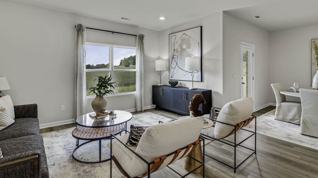 Furnished interior view inside a new home in Bailey Park, Fayetteville (Image 30).