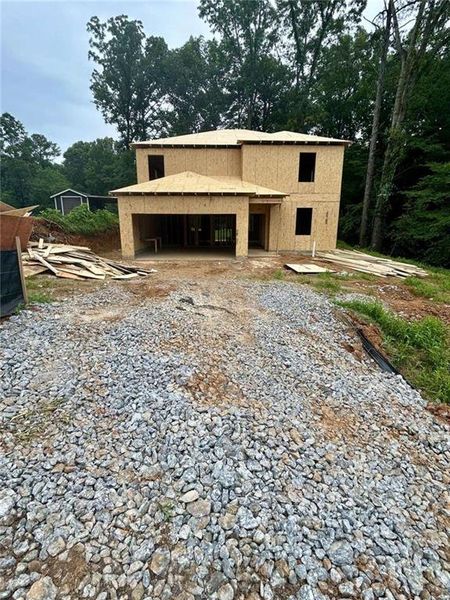 In-progress construction of a new home in , Cartersville, GA (Image 20).