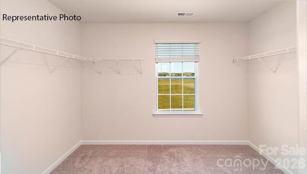 Spacious, unfurnished interior of a new home in Wallace Springs, Statesville (Image 23).
