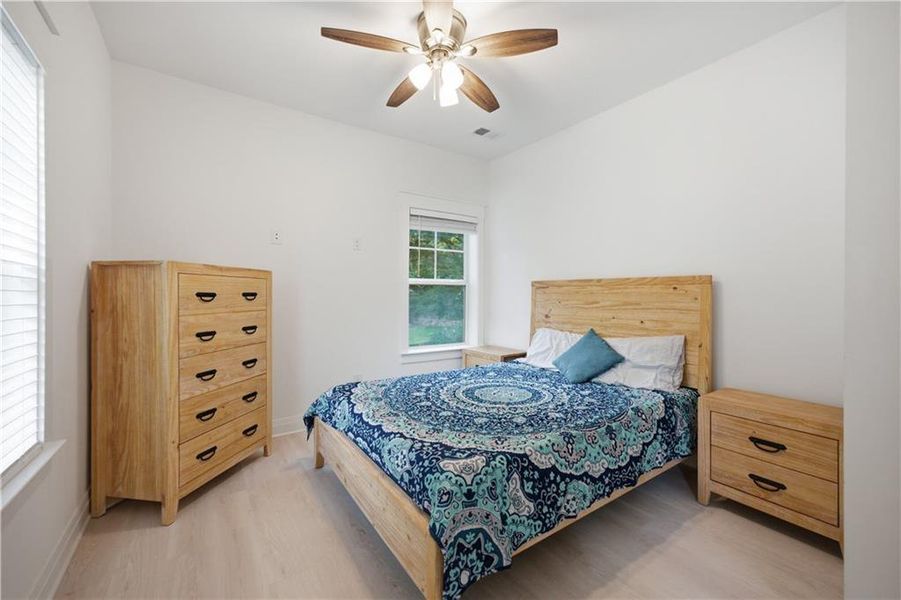 Furnished interior view inside a new home in , Decatur (Image 11).