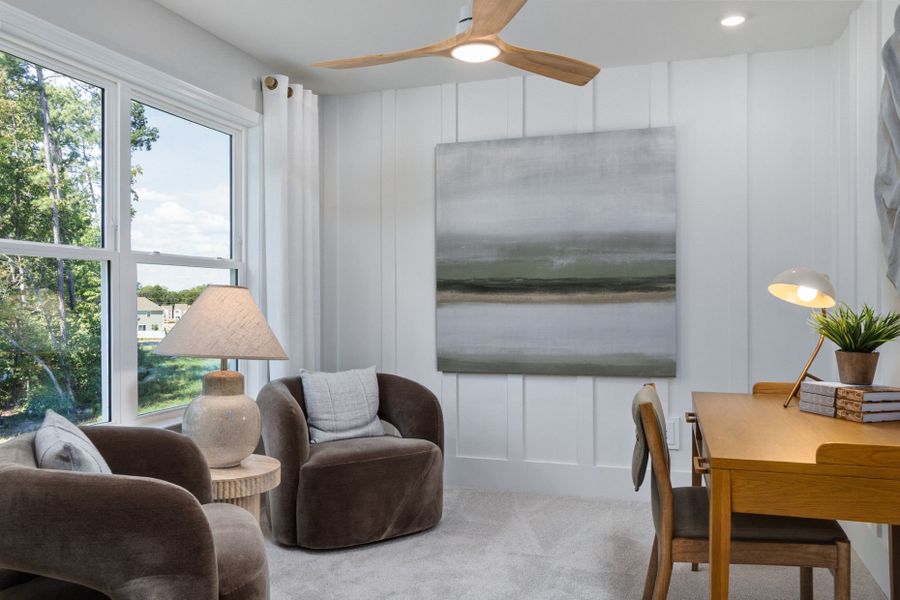 Representative furnished interior of a home built from the Continental by Pulte Homes in Mailman Post, Knightdale (Image 41).
