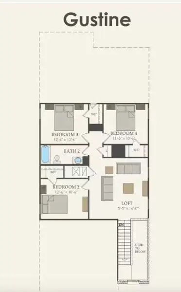 2D floor plan layout of this home in River Ranch, Dayton, TX (Image 3). 2D floor plan layout of this home in River Ranch, Dayton, TX (Image 3).