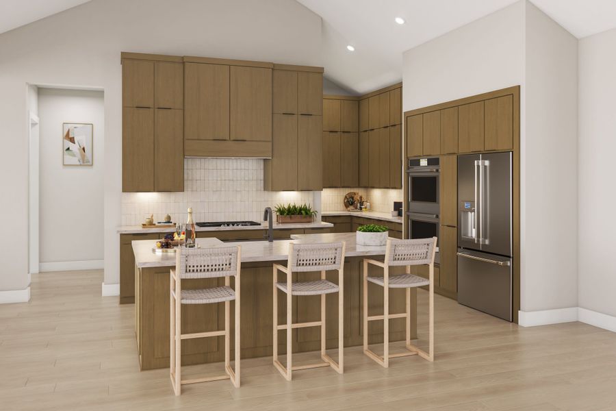 Representative furnished interior of a home built from the Lisbon by Tri Pointe Homes in Legacy Grove, Montgomery (Image 10).