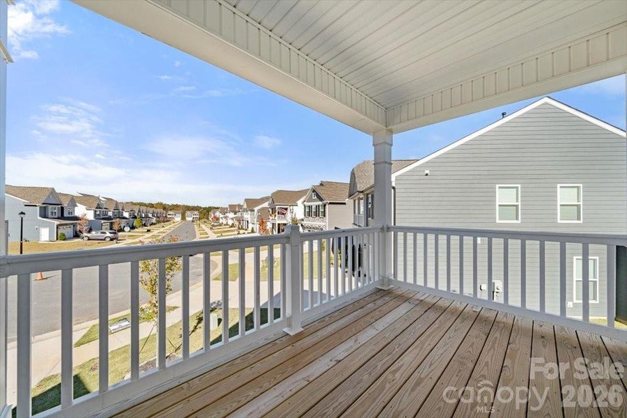 Porch off the loft