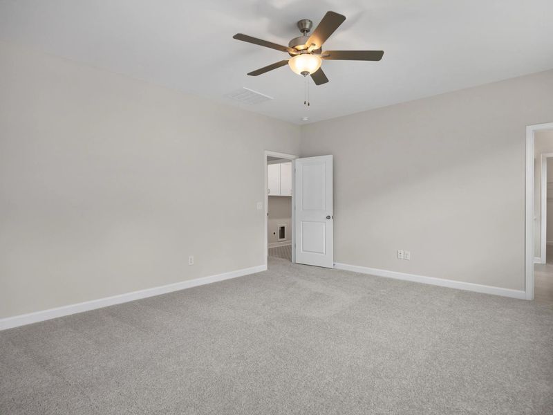 Representative unfurnished interior of a home built from the The Beech by Davidson Homes LLC in Wendell Ridge, Wendell (Image 31).