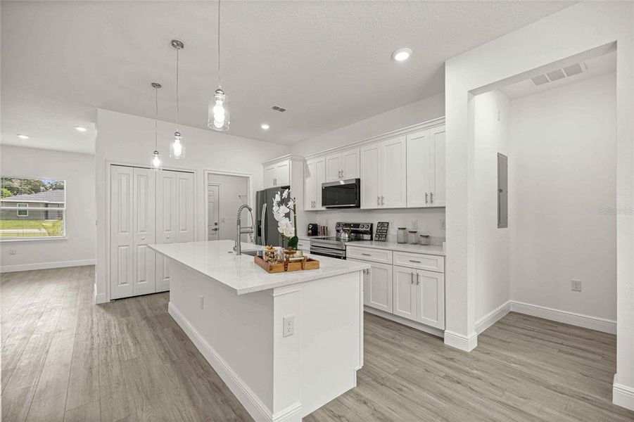 Furnished interior view inside a new home in , Ocala (Image 6).