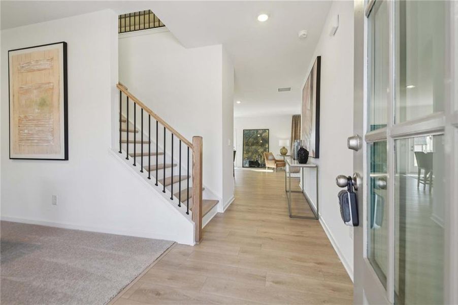 Furnished interior view inside a new home in , Locust Grove (Image 8).