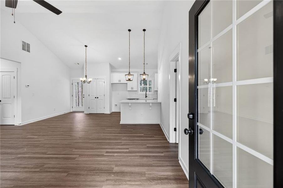 Spacious, unfurnished interior of a new home in , Silver Creek (Image 17). Spacious, unfurnished interior of a new home in , Silver Creek (Image 17).