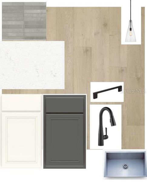 Sample of building materials used in homes in SeaFlower – Bungalow Homes, Bradenton (Image 5).