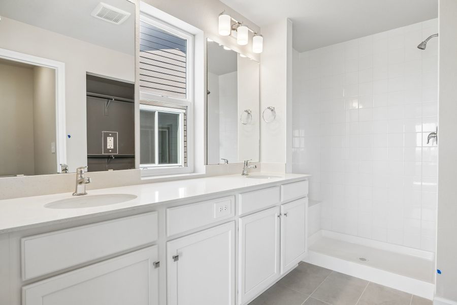 Furnished interior view inside a new home in Pintail Commons at Johnstown Village, Johnstown (Image 8).