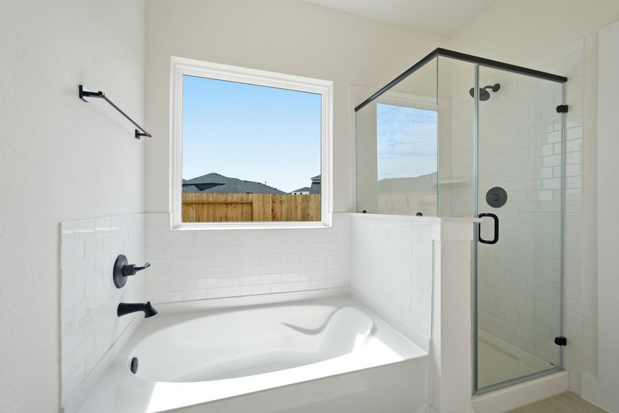 Furnished interior view inside a new home in Bluestem, Brookshire (Image 12).