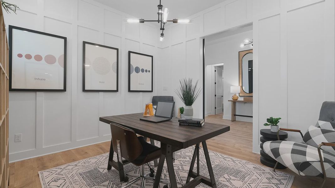 Furnished interior view inside a new home in Nolina, Georgetown (Image 8).