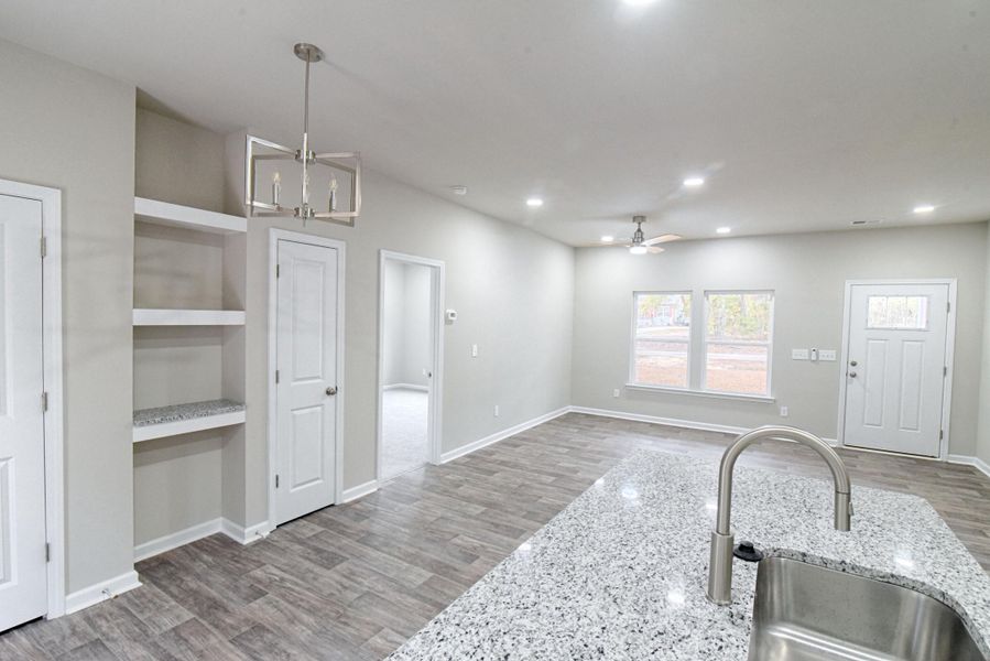 Furnished interior view inside a new home in , Orangeburg (Image 9).