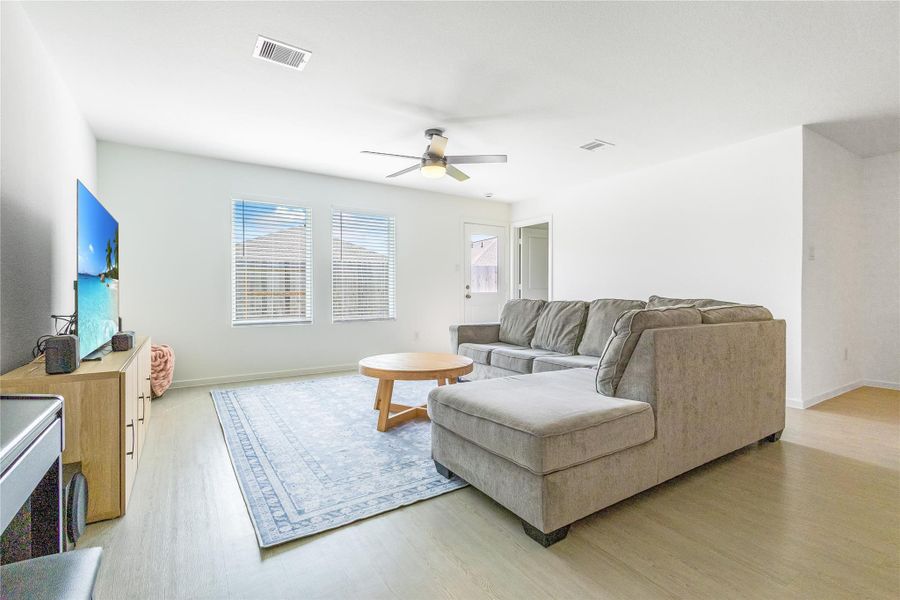 Furnished interior view inside a new home in Tavola, New Caney (Image 23).