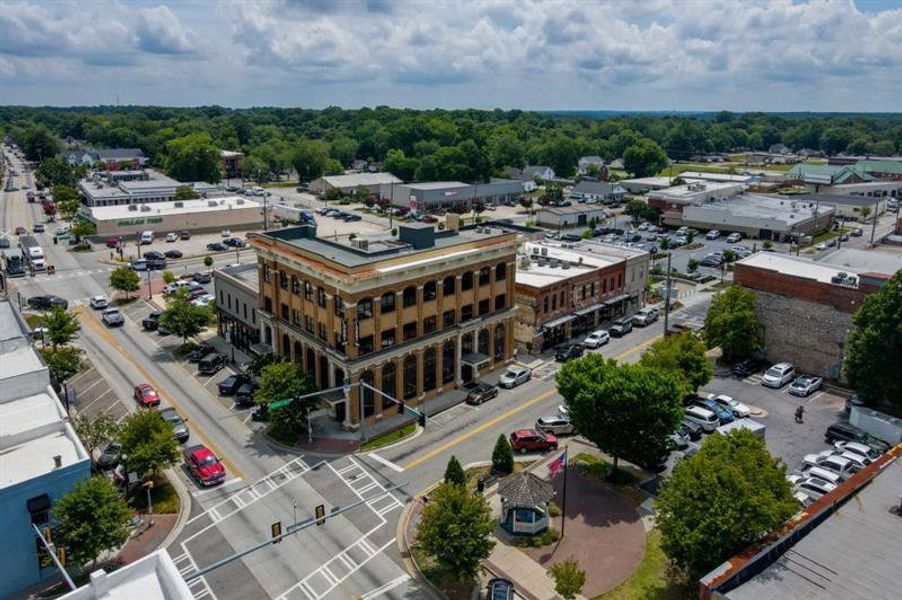 Front exterior of a new home in Westlyn, Winder, GA, highlighting curb appeal (Image 18).