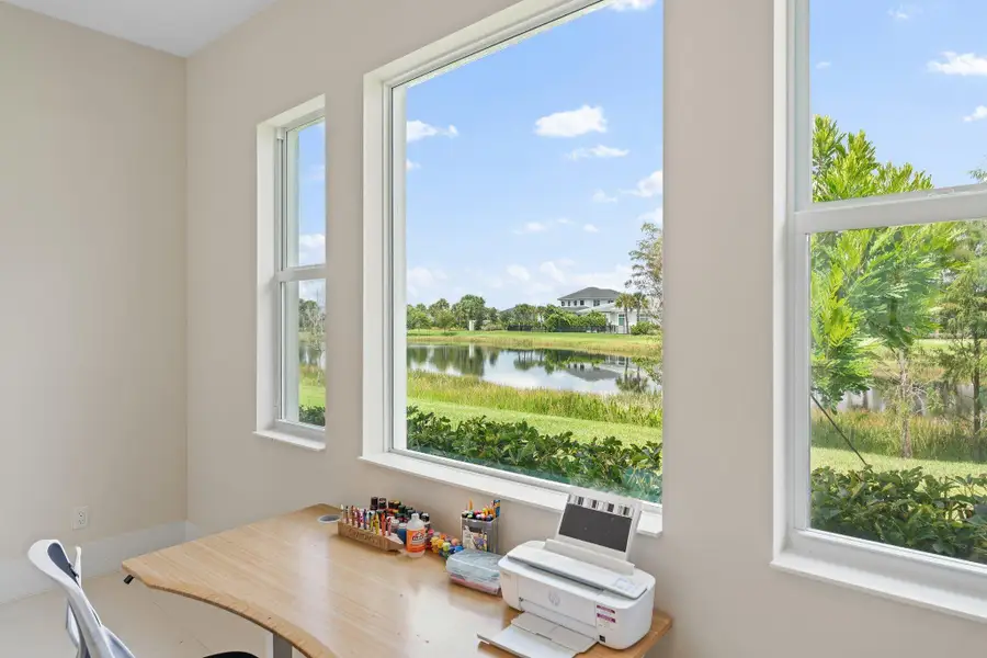 Furnished interior view inside a new home in Coral Isles at Avenir, Palm Beach Gardens (Image 4).