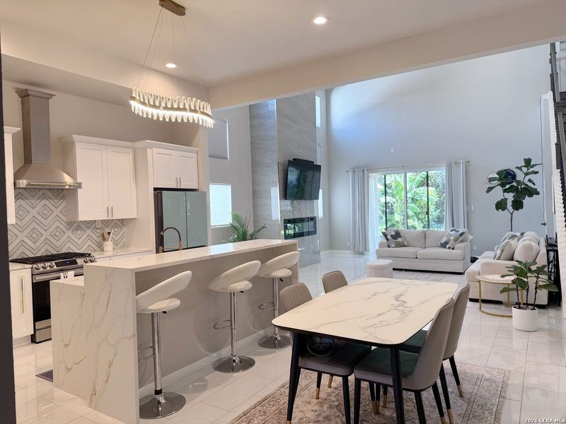 Furnished interior view inside a new home in , San Antonio (Image 34).