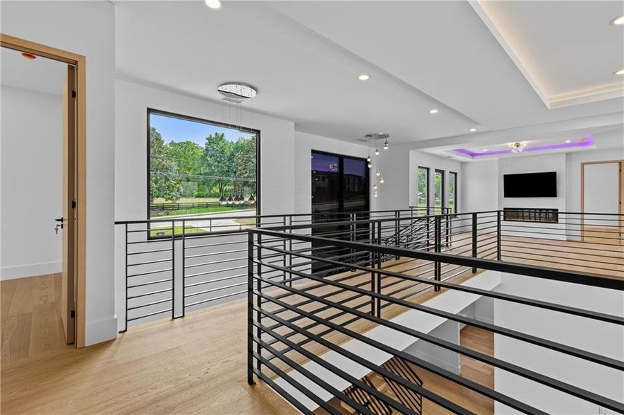 Spacious, unfurnished interior of a new home in , Sugar Hill (Image 73).